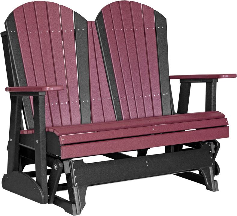 LC4APGCHB-LuxCraft-4' Adirondack Glider-Pangaea Patio