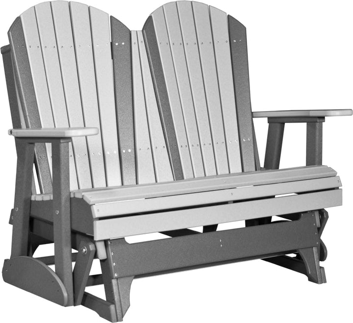 LC4APGDGS-LuxCraft-4' Adirondack Glider-Pangaea Patio