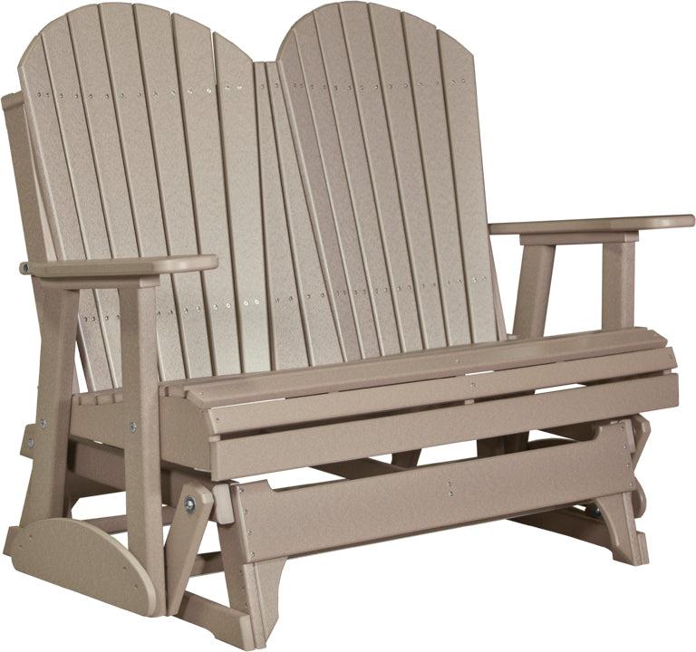 LC4APGWW-LuxCraft-4' Adirondack Glider-Pangaea Patio