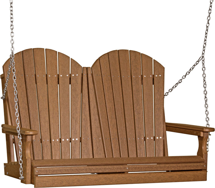 LC4APSAM-LuxCraft-4' Adirondack Swing-Pangaea Patio