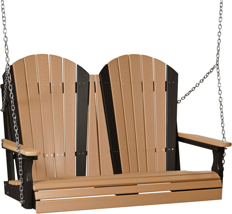 LC4APSCB-LuxCraft-4' Adirondack Swing-Pangaea Patio