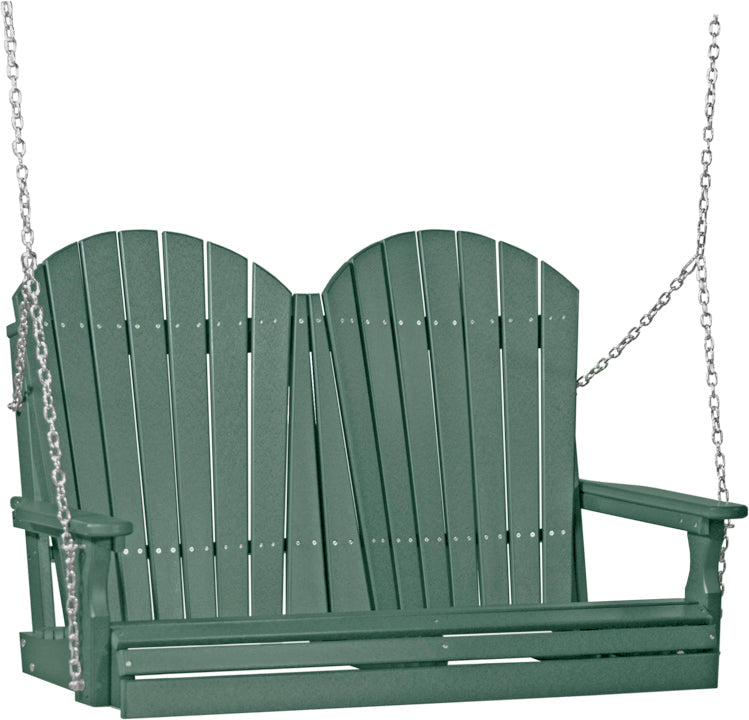 LC4APSG-LuxCraft-4' Adirondack Swing-Pangaea Patio