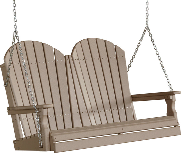 LC4APSWW-LuxCraft-4' Adirondack Swing-Pangaea Patio