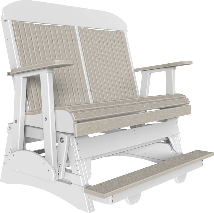 LC4CPBAGBIW-LuxCraft-4' Classic Balcony Glider-Pangaea Patio