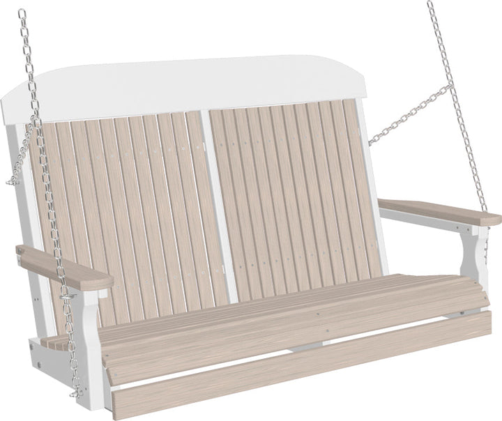 LC4CPSBIW-LuxCraft-4' Classic Swing-Pangaea Patio