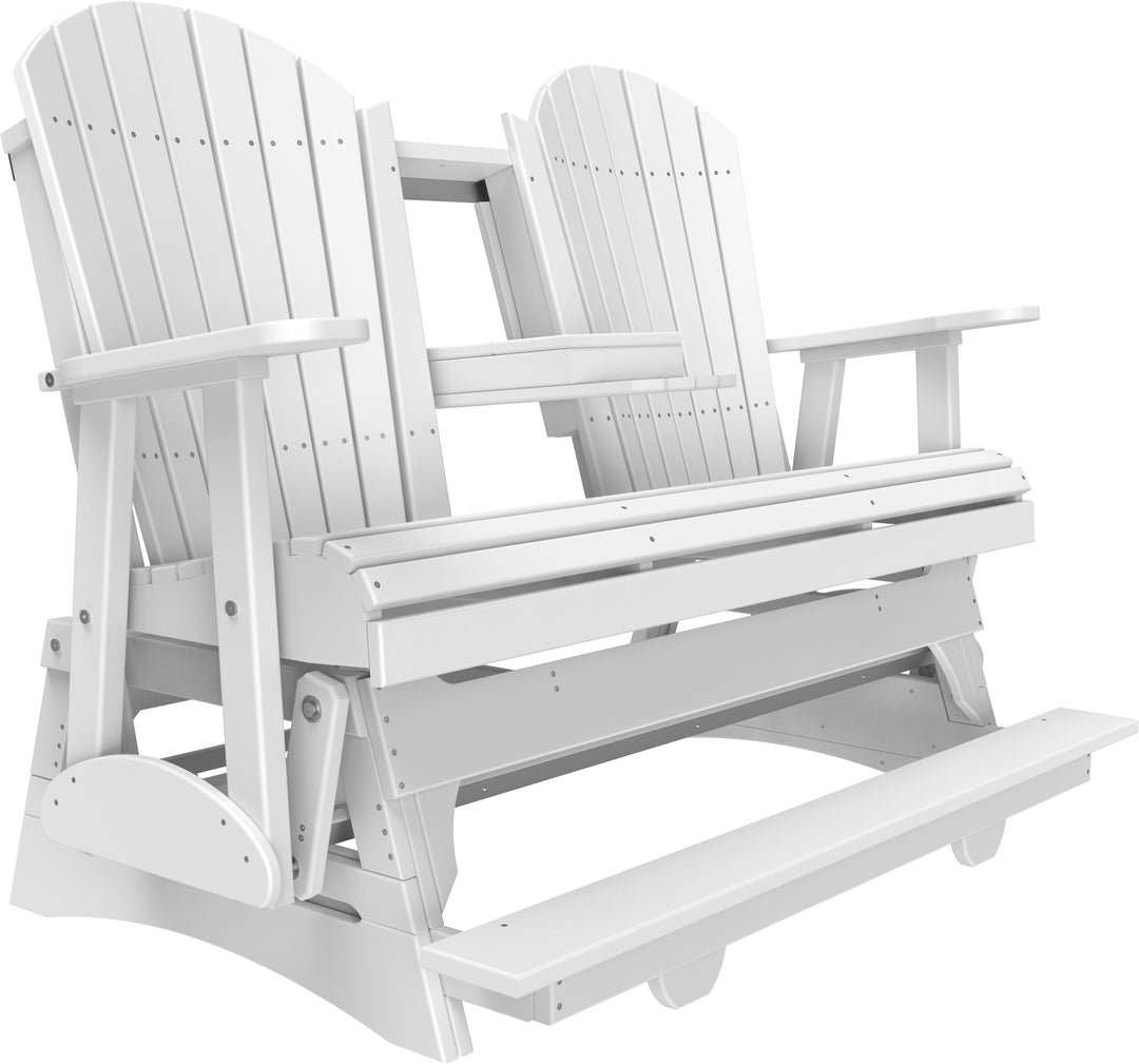 LC5APBAGW-LuxCraft-5' Adirondack Balcony Glider-Pangaea Patio