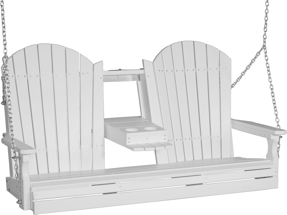 LC5APSW-LuxCraft-5' Adirondack Swing-Pangaea Patio