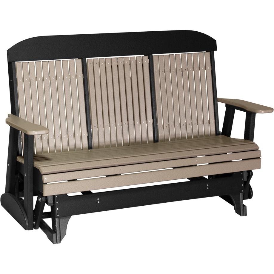 -LuxCraft-5' Classic Glider-Pangaea Patio