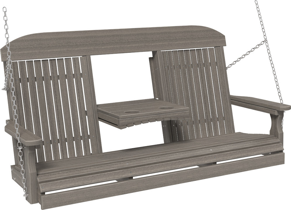 LC5CPSCG-LuxCraft-5' Classic Swing-Pangaea Patio