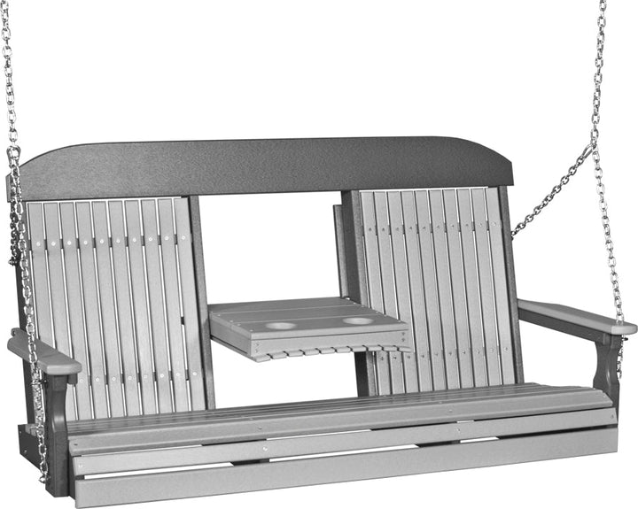 LC5CPSDGS-LuxCraft-5' Classic Swing-Pangaea Patio