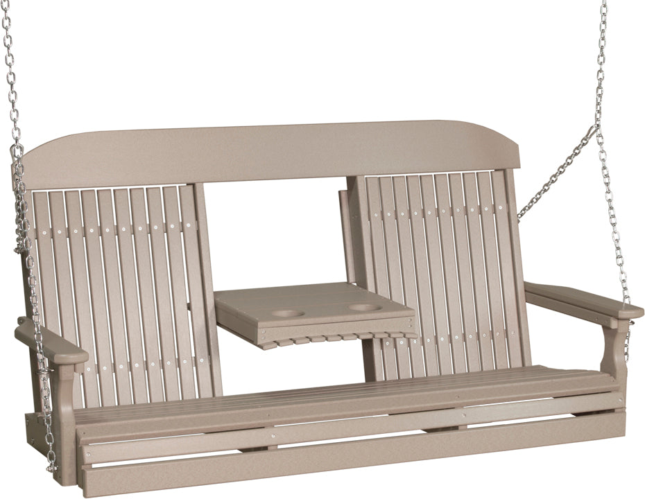 LC5CPSWW-LuxCraft-5' Classic Swing-Pangaea Patio