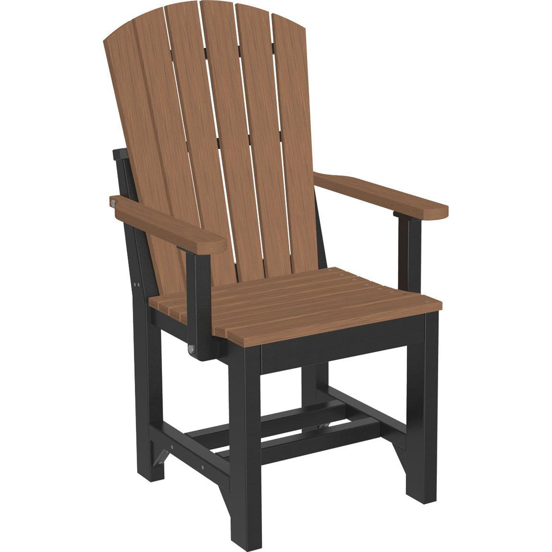 LCAACDWW-LuxCraft-Adirondack Arm Chair-Dining-Weatherwood-Pangaea Patio