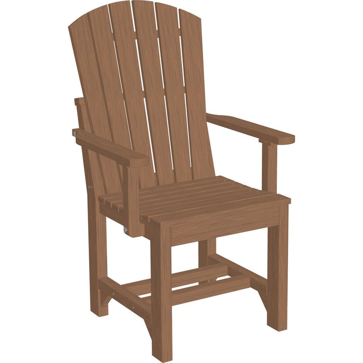 LCAACDG-LuxCraft-Adirondack Arm Chair-Dining-Green-Pangaea Patio