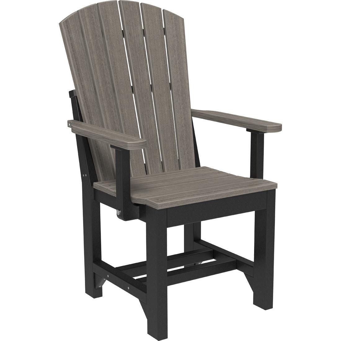 LCAACDAM-LuxCraft-Adirondack Arm Chair-Dining-Antique Mahogany-Pangaea Patio