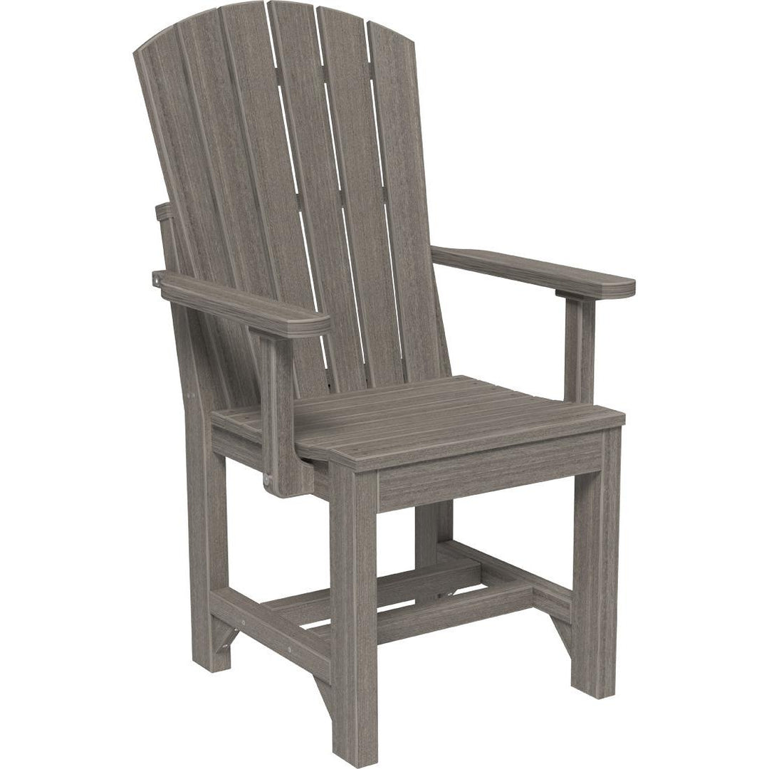 LCAACDW-LuxCraft-Adirondack Arm Chair-Dining-White-Pangaea Patio