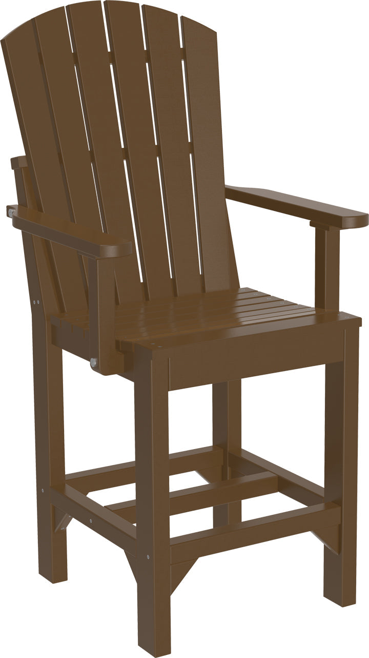 LCAACCCBR-LuxCraft-Adirondack Arm Chair-Pangaea Patio