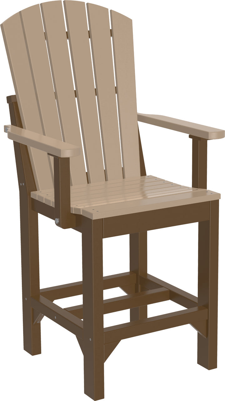 LCAACCWWCBR-LuxCraft-Adirondack Arm Chair-Pangaea Patio