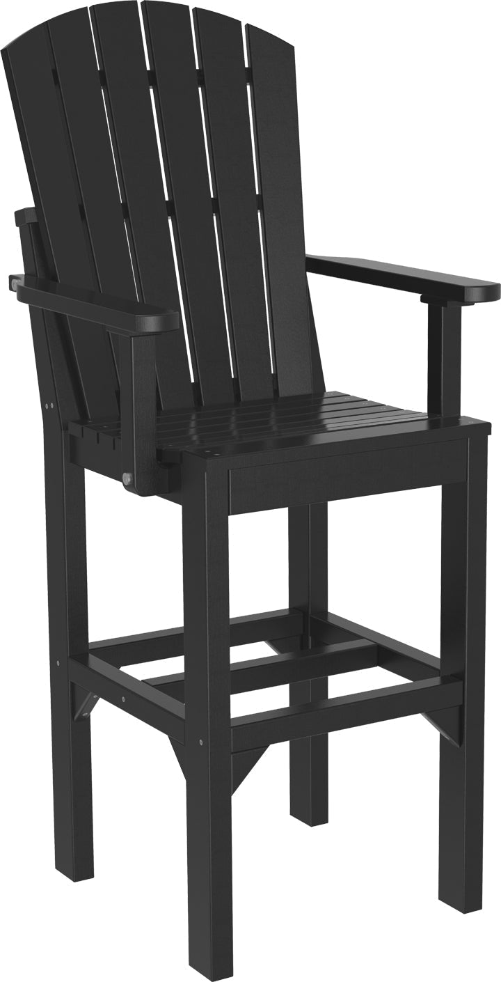 LCAACBBK-LuxCraft-Adirondack Arm Chair-Pangaea Patio