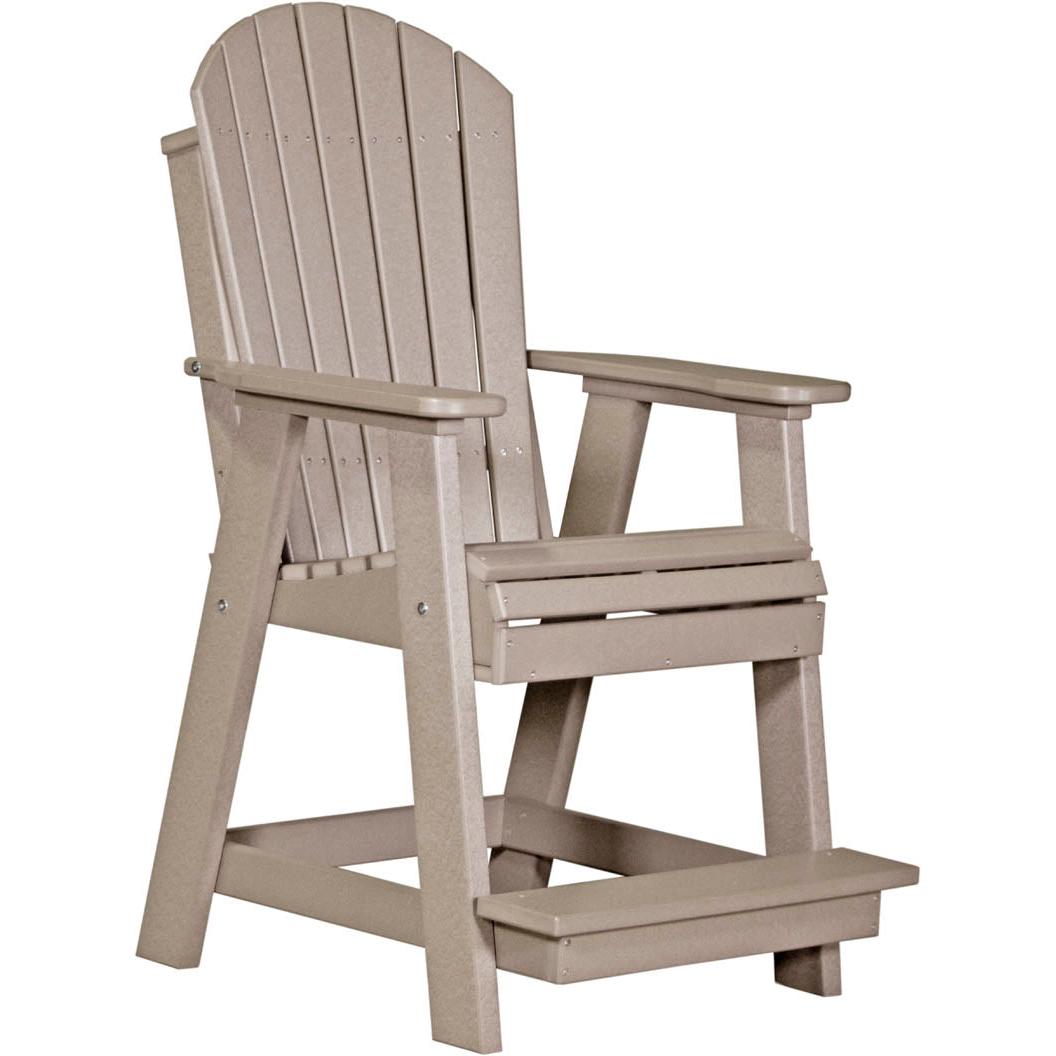 -LuxCraft-Adirondack Balcony Chair-Pangaea Patio