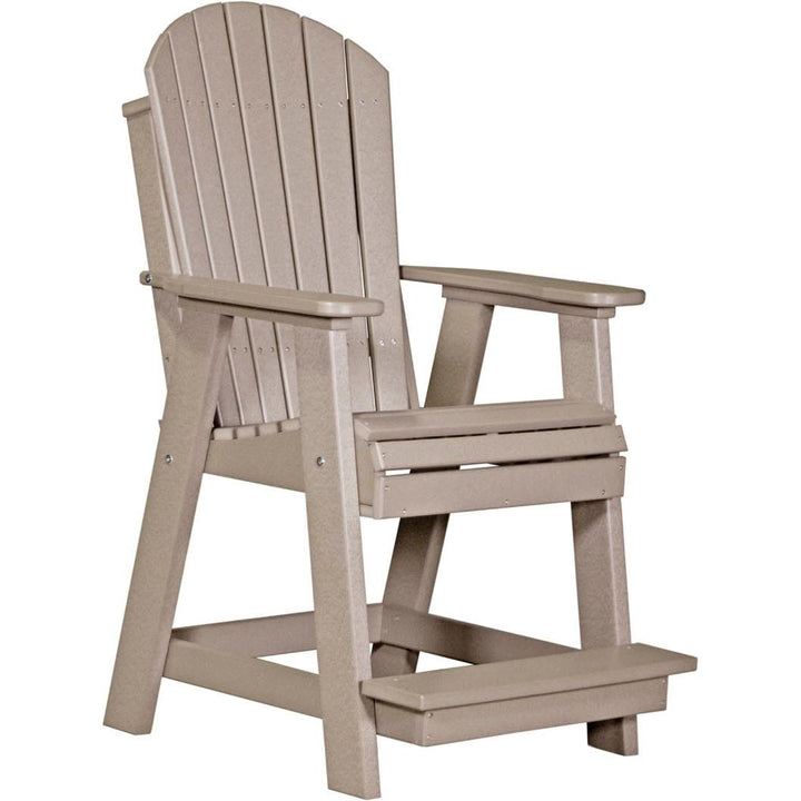 -LuxCraft-Adirondack Balcony Chair-Pangaea Patio