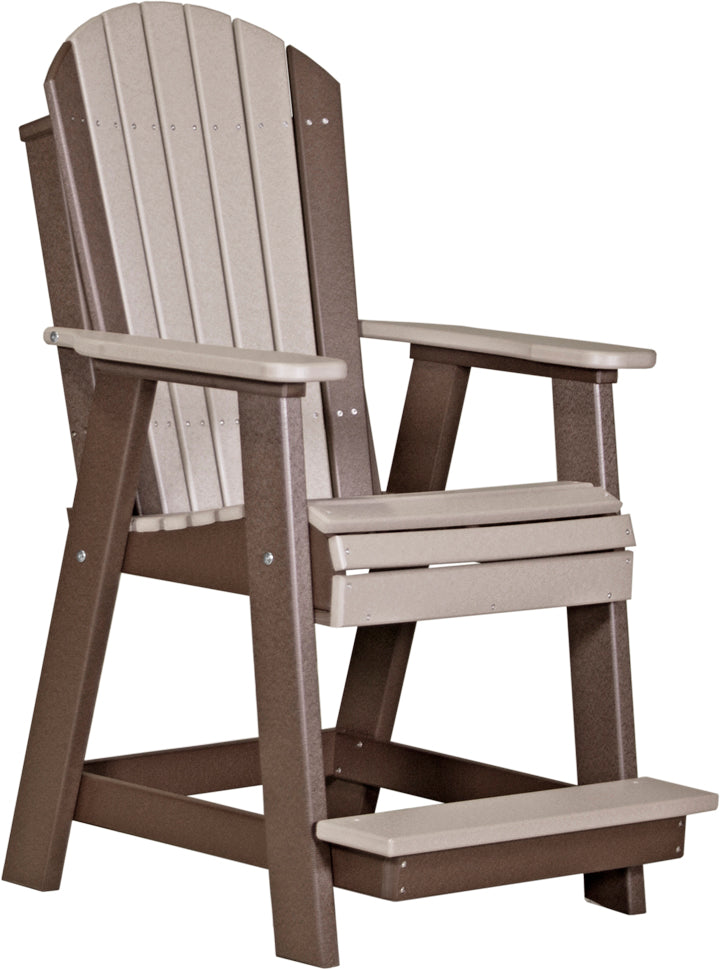 LCPABC-10-LuxCraft-Adirondack Balcony Chair-Pangaea Patio