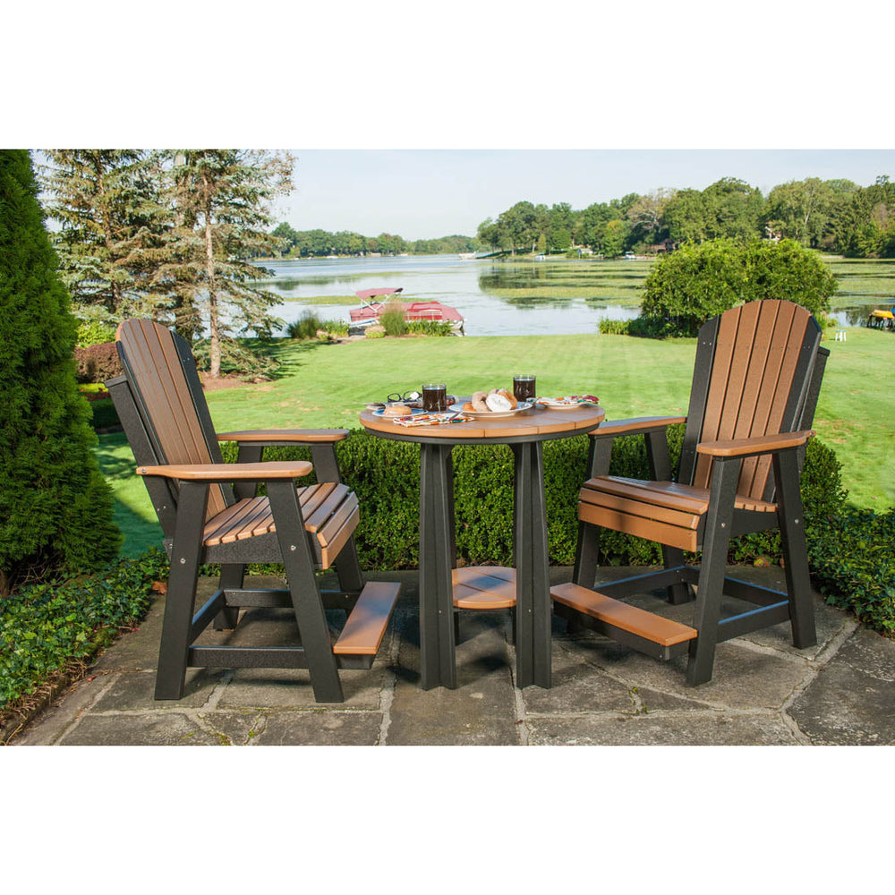 -LuxCraft-Adirondack Balcony Chair-Pangaea Patio