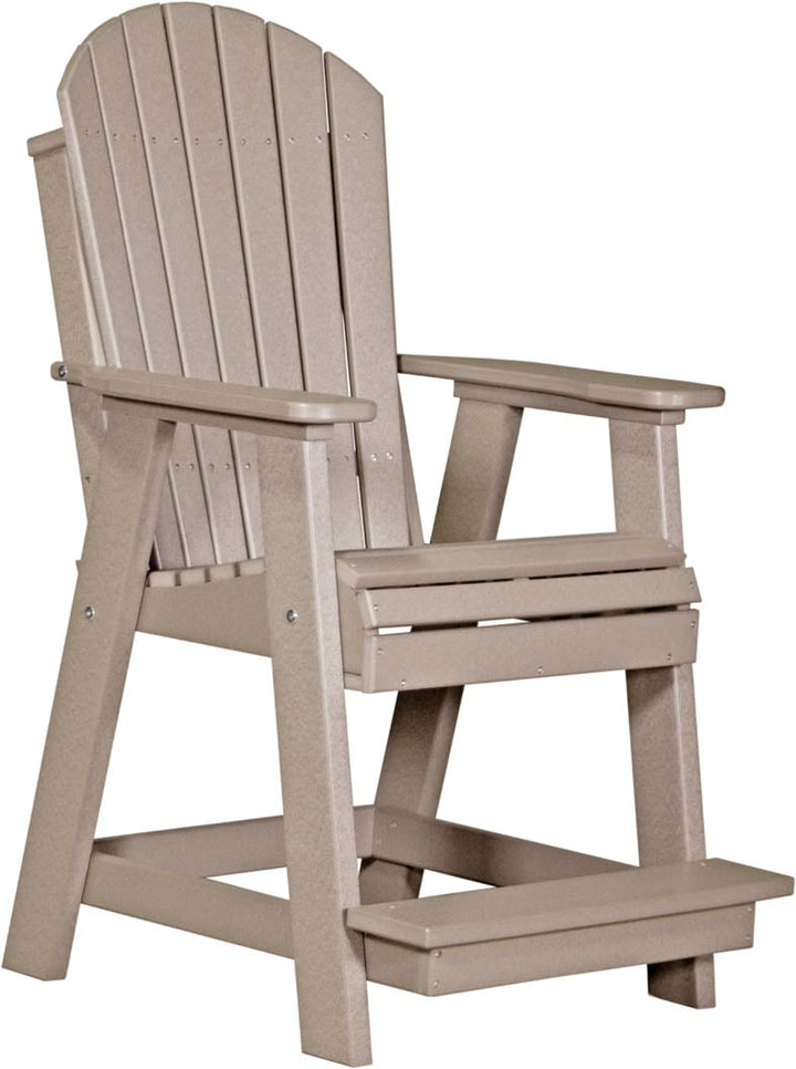 -LuxCraft-Adirondack Balcony Chair-Pangaea Patio