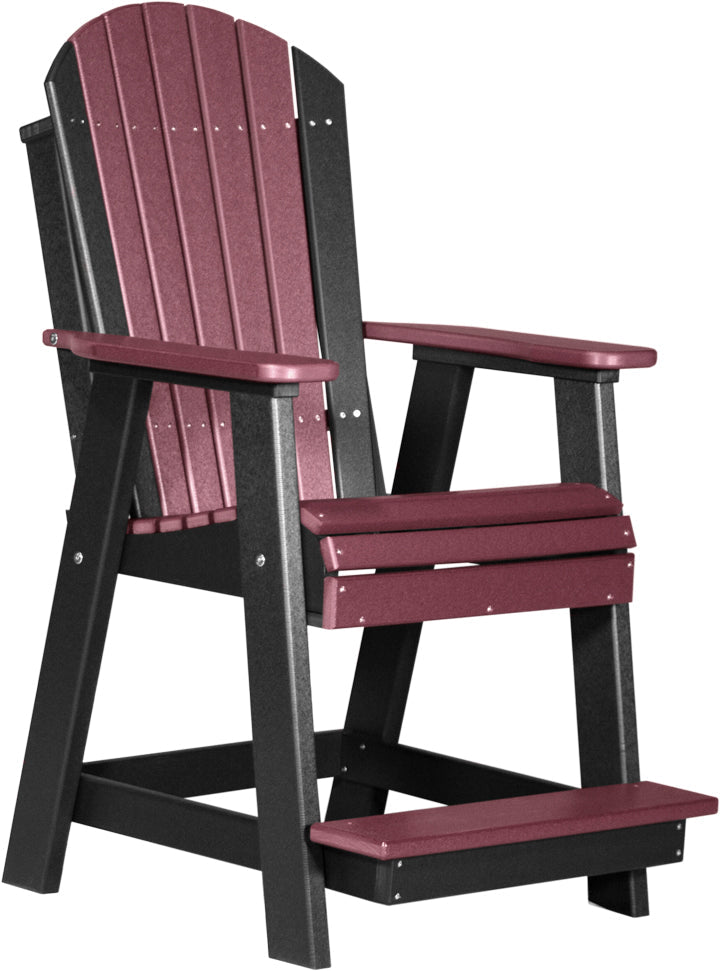 LCPABC-4-LuxCraft-Adirondack Balcony Chair-Pangaea Patio