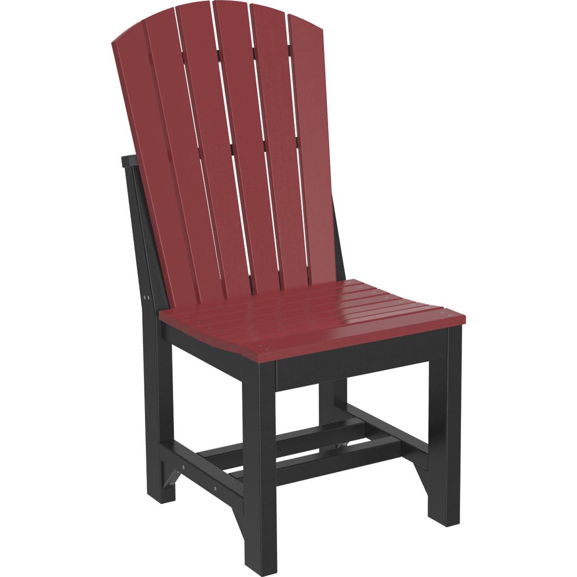 LCASCCAM-LuxCraft-Adirondack Side Chair-Counter-Antique Mahogany-Pangaea Patio