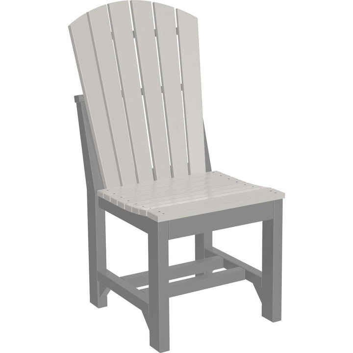 LCASCDBK-LuxCraft-Adirondack Side Chair-Dining-Black-Pangaea Patio