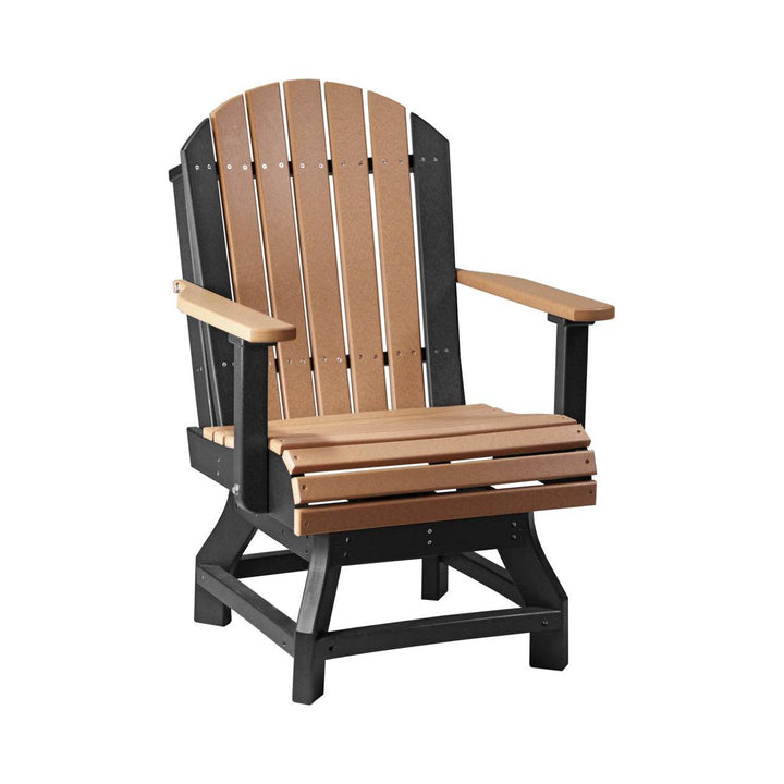 -LuxCraft-Adirondack Swivel Chair-Pangaea Patio