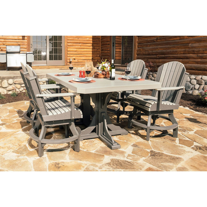 -LuxCraft-Adirondack Swivel Chair-Pangaea Patio