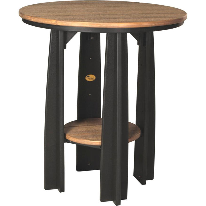 LCPBATAMB-LuxCraft-Balcony Table-Antique Mahogany Black-Pangaea Patio