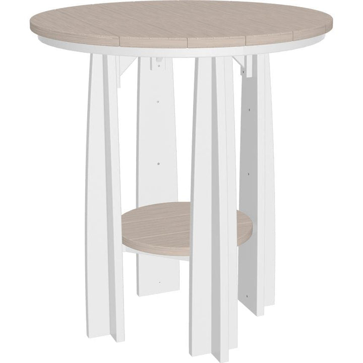 LCPBATBIW-LuxCraft-Balcony Table-Birch White-Pangaea Patio