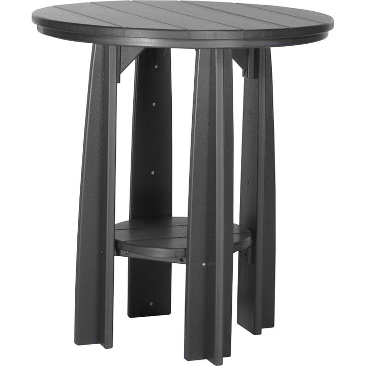 LCPBATBK-LuxCraft-Balcony Table-Black-Pangaea Patio
