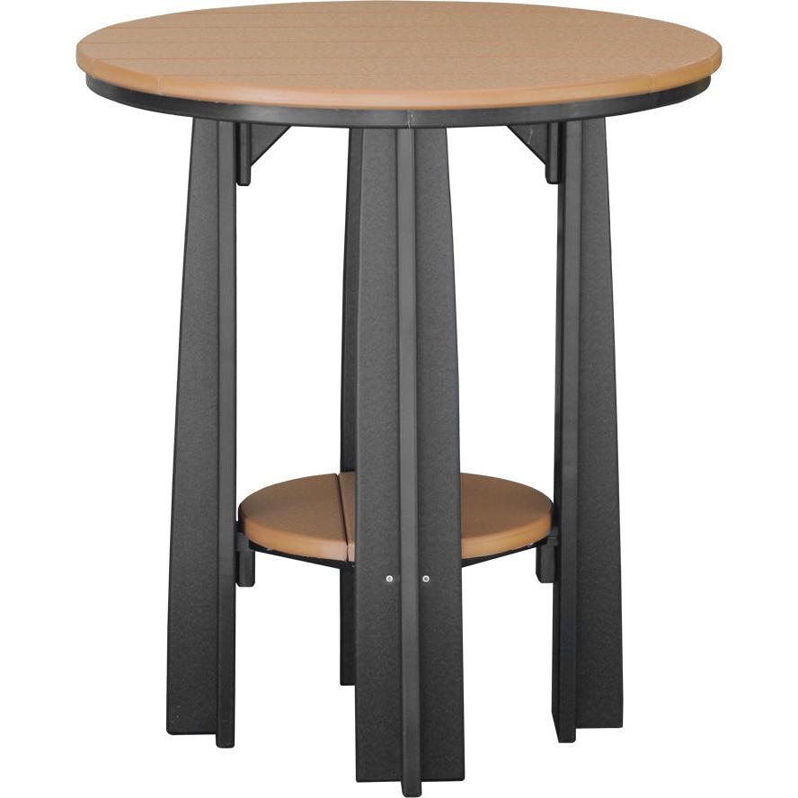 LCPBATCB-LuxCraft-Balcony Table-Cedar Black-Pangaea Patio