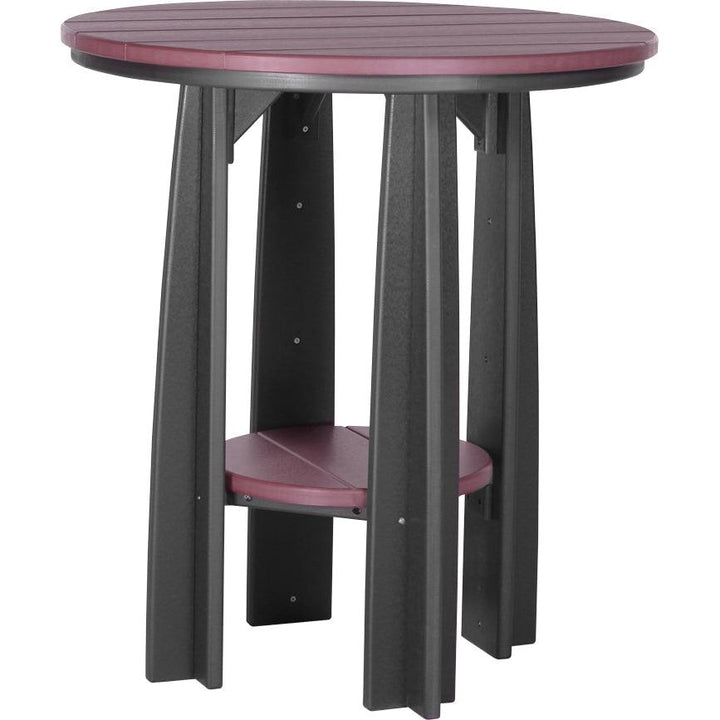 LCPBATCHB-LuxCraft-Balcony Table-Cherrywood Black-Pangaea Patio