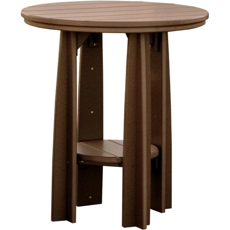 LCPBATCBR-LuxCraft-Balcony Table-Chestnut Brown-Pangaea Patio