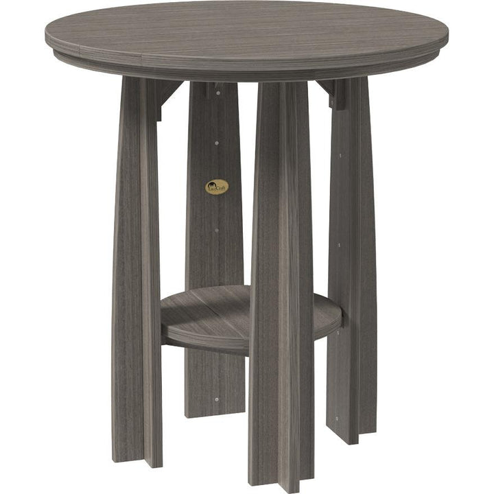 LCPBATCG-LuxCraft-Balcony Table-Brazilian Walnut Black-Pangaea Patio