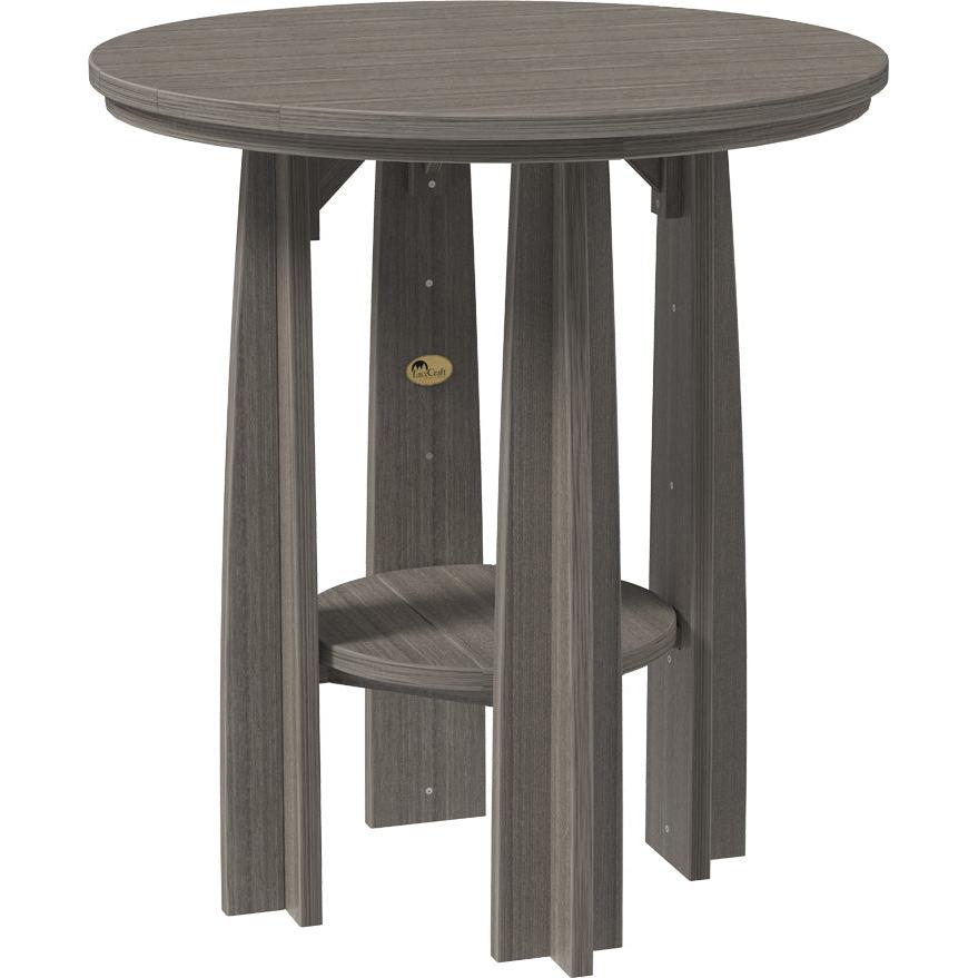 LCPBATCG-LuxCraft-Balcony Table-Brazilian Walnut Black-Pangaea Patio