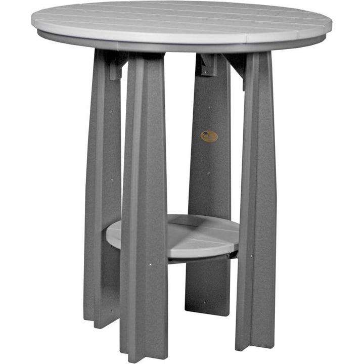 LCPBATDGS-LuxCraft-Balcony Table-Dove Gray Slate-Pangaea Patio