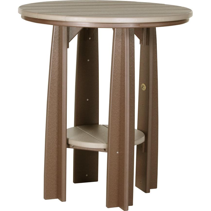 LCPBATWWCBR-LuxCraft-Balcony Table-Weatherwood Chestnut Brown-Pangaea Patio