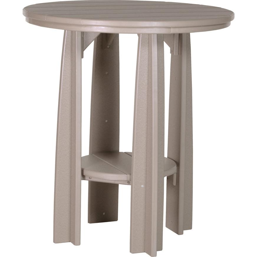 LCPBATWW-LuxCraft-Balcony Table-Weatherwood-Pangaea Patio