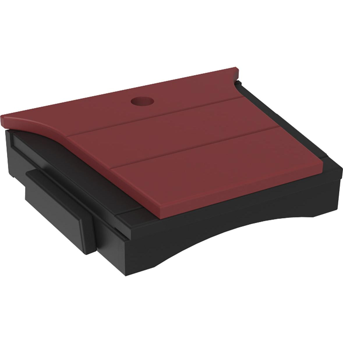 LCBTTCHB-LuxCraft-Balcony Tete-A-Tete Table-Cherrywood Black-Pangaea Patio