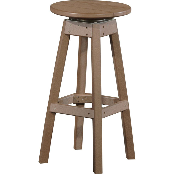 LCPBSCBR-LuxCraft-Bar Stool-Chestnut Brown-Pangaea Patio