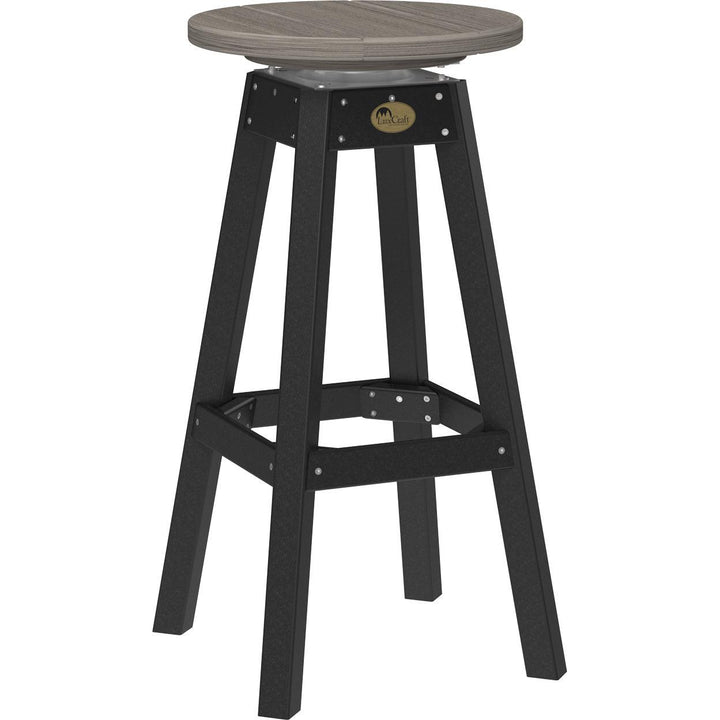 LCPBSCGB-LuxCraft-Bar Stool-Coastal Gray-Pangaea Patio