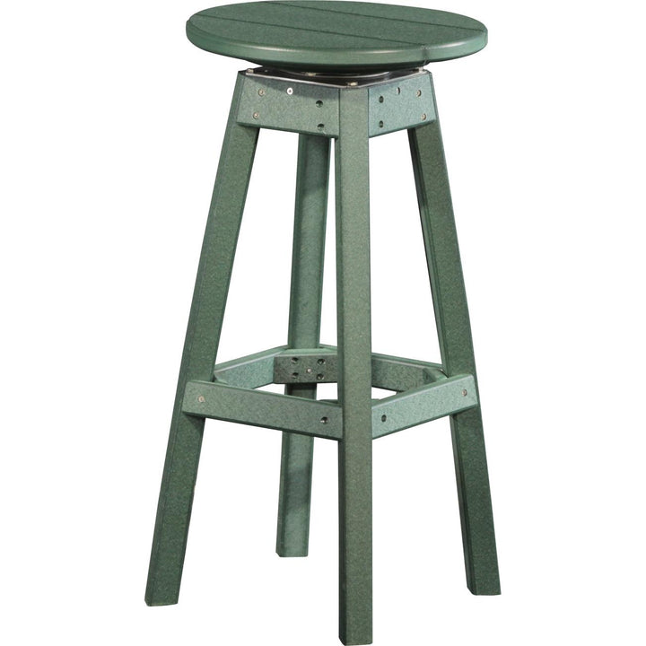 LCPBSG-LuxCraft-Bar Stool-Green-Pangaea Patio