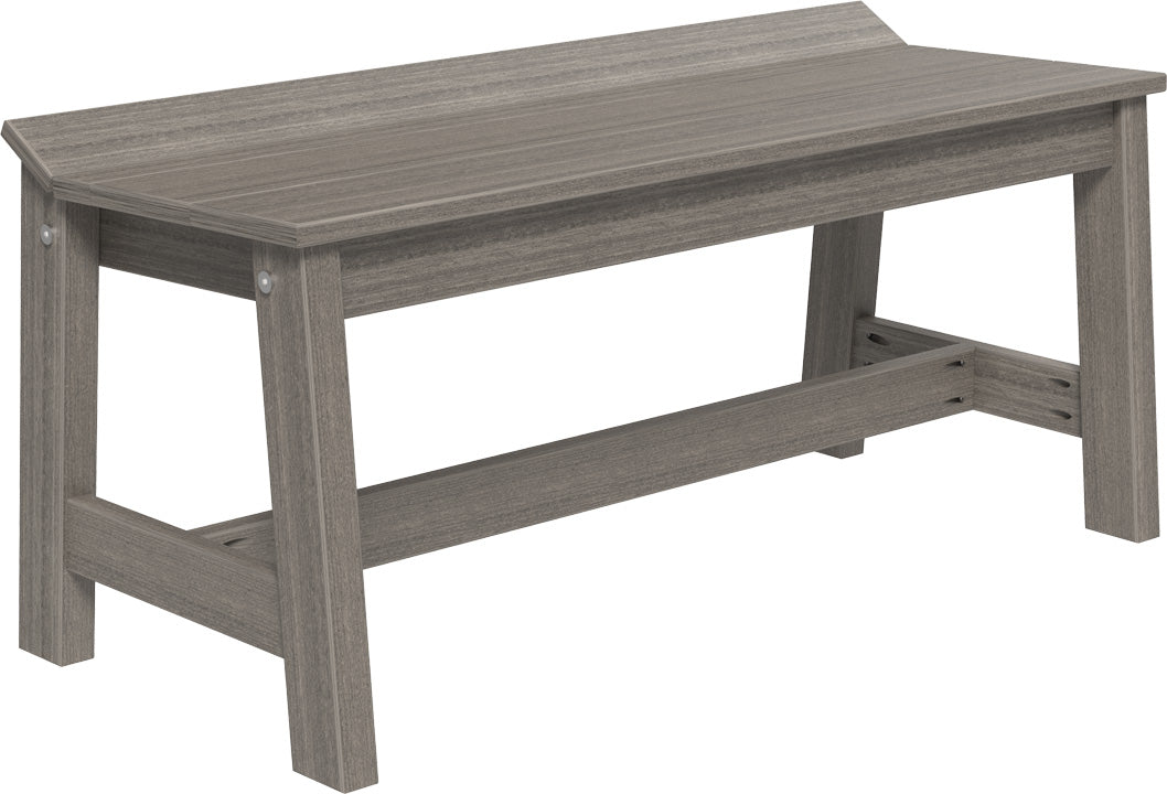 LCCDB41CG-LuxCraft-Café Dining Bench (41")-Pangaea Patio