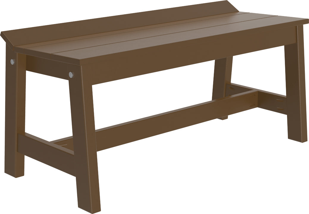 LCCDB41CBR-LuxCraft-Café Dining Bench (41")-Pangaea Patio