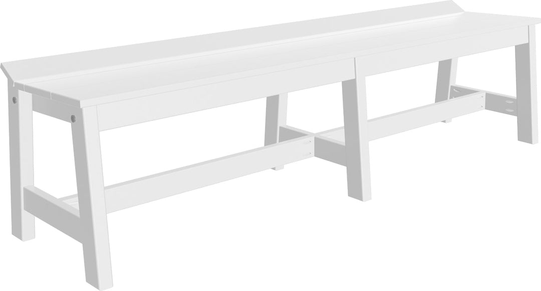 LCCDB72W-LuxCraft-Café Dining Bench (72")-Pangaea Patio